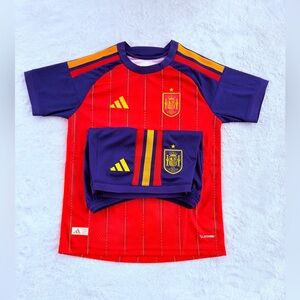 España Set for kids 2026 home Kit, Player Version
Conjunto de España 2026